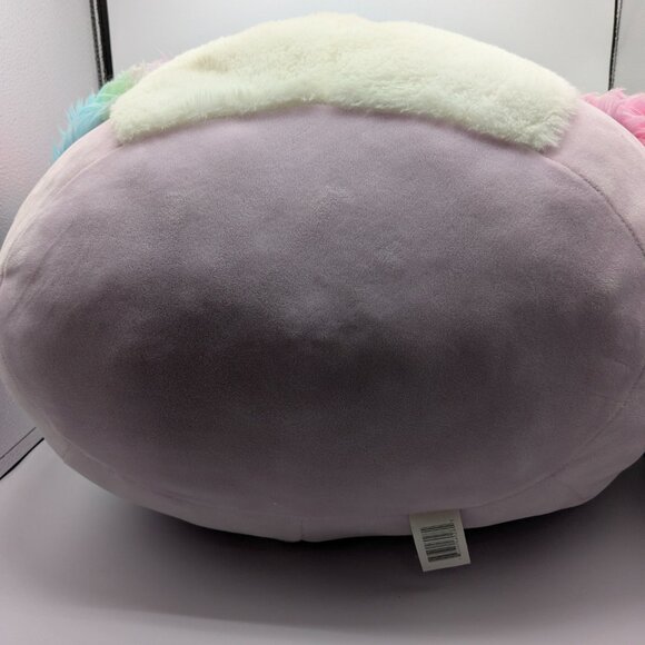 Squishmallows Barb the Dog 16" Plush Light Purple Dog with Floppy Rainbow Ears - Picture 8 of 14